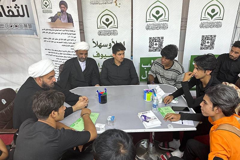 قسم الشؤون الفكرية يختتم فعالياته الثقافية الخاصة بزيارة الأربعين