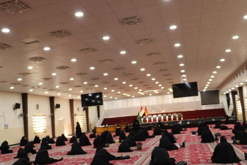 طالباتُ معهد الإمام الحسين (عليه السلام) يؤدّين الامتحانات النهائيّة وسط إجراءاتٍ وقائيّة وصحّية