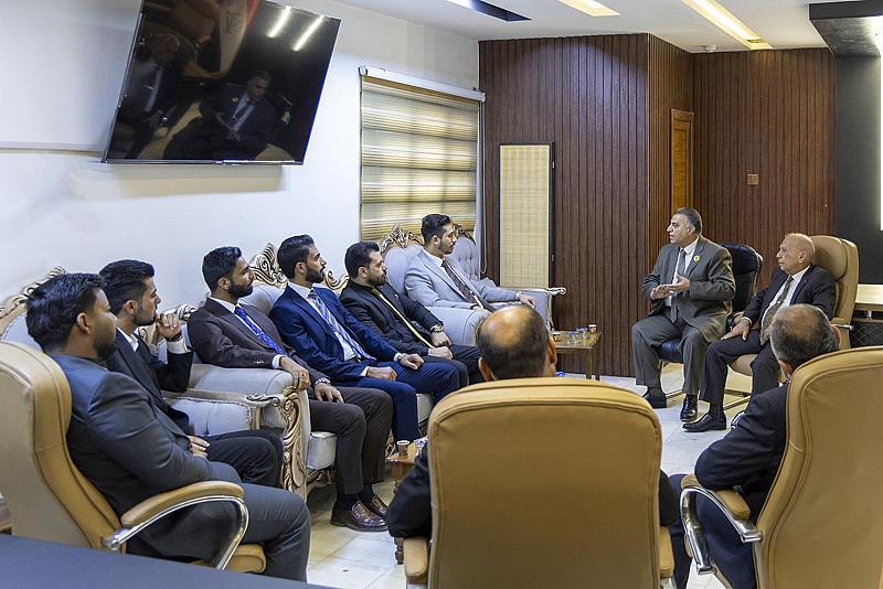 العتبة العباسية المقدسة تدعو الجامعة الوطنية للعلوم والتكنولوجيا للمشاركة في الحفل المركزي لتخرّج طلبة الجامعات العراقية