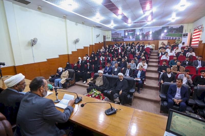 قسم شؤون المعارف يقيم ندوة تعريفية عن مؤتمر التراث البصري في جامعة البصرة