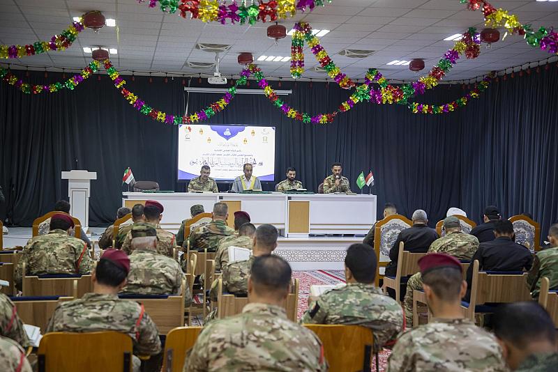 فرقة العباس (عليه السلام) تقيم الختمة القرآنية الرمضانية المرتلة لمنتسبيها