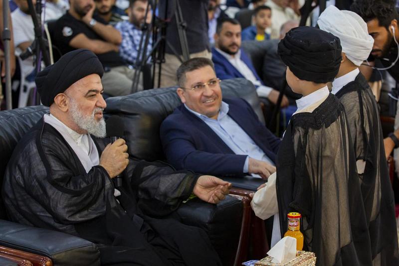 السيّد الصافي يقدّمُ شكرَه لملبّي فتوى المرجعيّة الدينيّة العُليا ولعوائل شهدائها وجرحاها