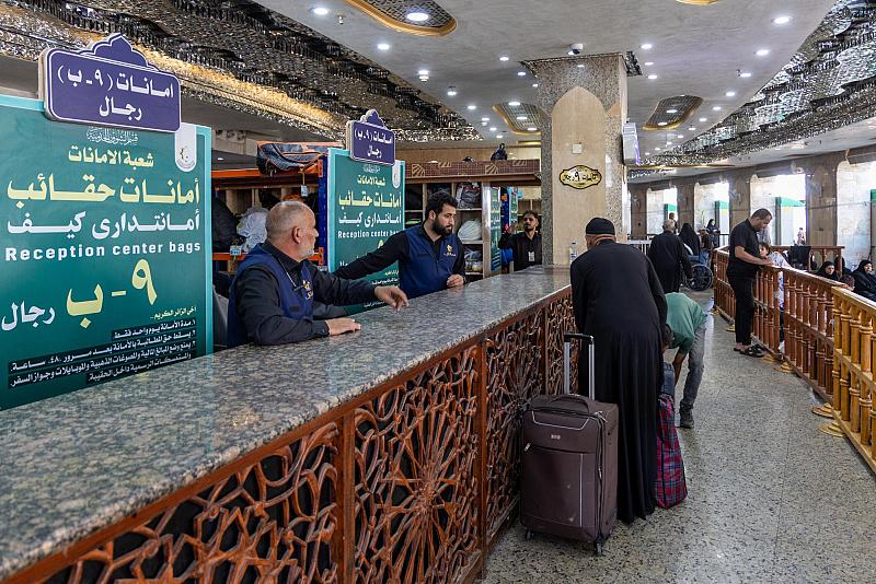 قسم الشؤون الخدمية: 1000 متطوع يشاركون ملاكاتنا في تقديم الخدمات للزائرين خلال شهر المحرّم