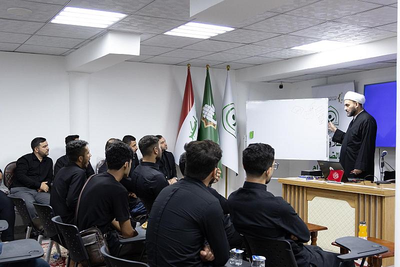 العتبة العباسية المقدسة تنظم ورشة تدريبية لمتطوعي مشروع فتية الكفيل الوطني في ديالى