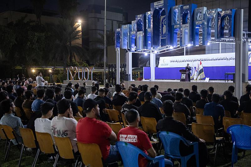 العتبة العباسية تقيم فعاليات متعددة ومأدبة إفطار لطلبة الأقسام الداخلية في الجامعة التكنولوجية