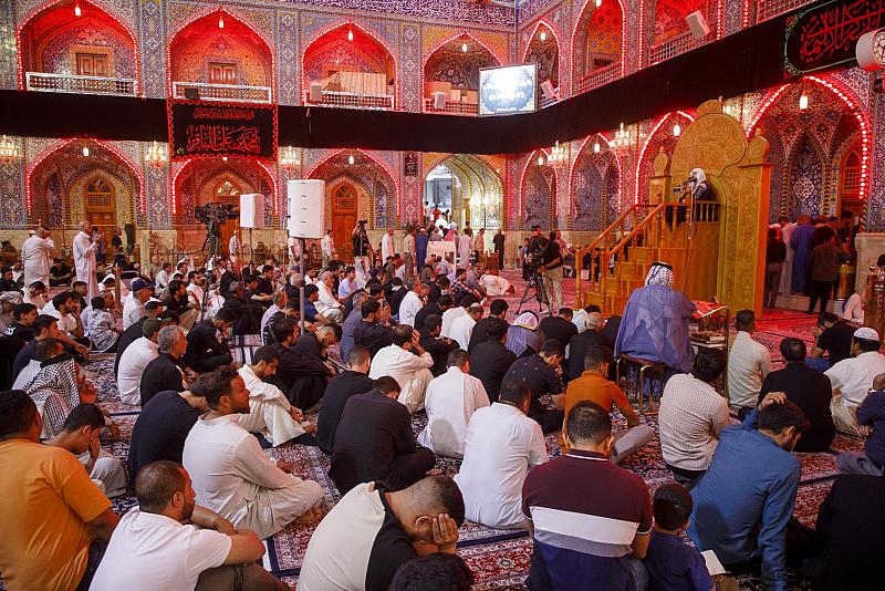 العتبة العباسية تواصل إقامة مجلس العزاء المركزي بذكرى شهادة الإمام الباقر (عليه السلام)