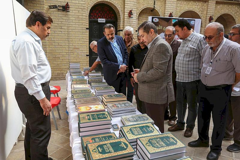 نائب محافظ البصرة: جناح العتبة العباسية في معرض الكتاب تميّز بعرض إصدارات لكتّاب بصريّين