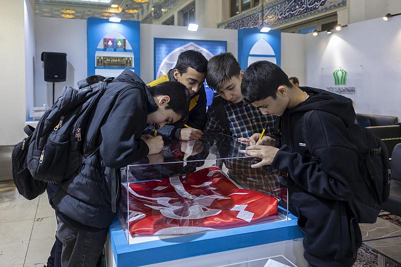 جناح العتبة العباسية المقدسة في معرض طهران الدولي يشهد فعاليات متنوِّعة