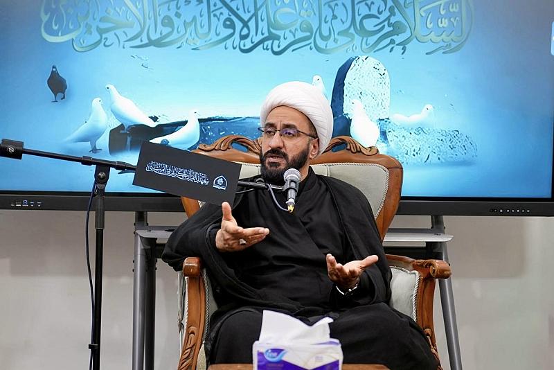 المجمع العلمي يقيم مجلس عزاء بذكرى شهادة الإمام الباقر (عليه السلام) في المثنى