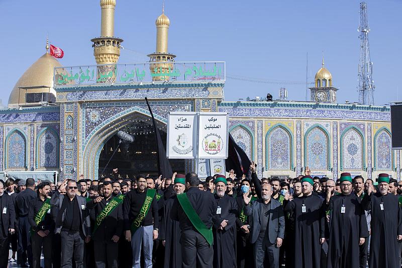 خدمة العتبتين يحيون ذكرى استشهاد الإمام الكاظم (عليه السلام)