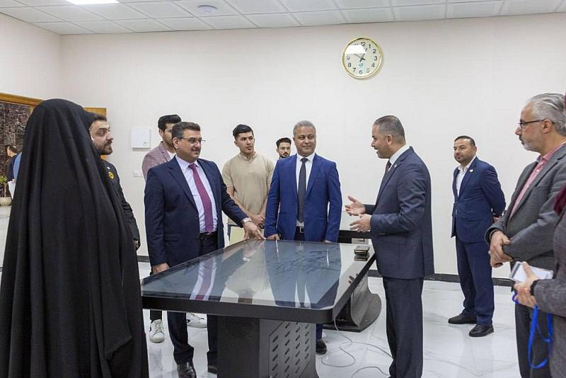 جامعة الكفيل تبحث أطر التعاون العلمي والبحثي مع كلية الحلة الجامعة