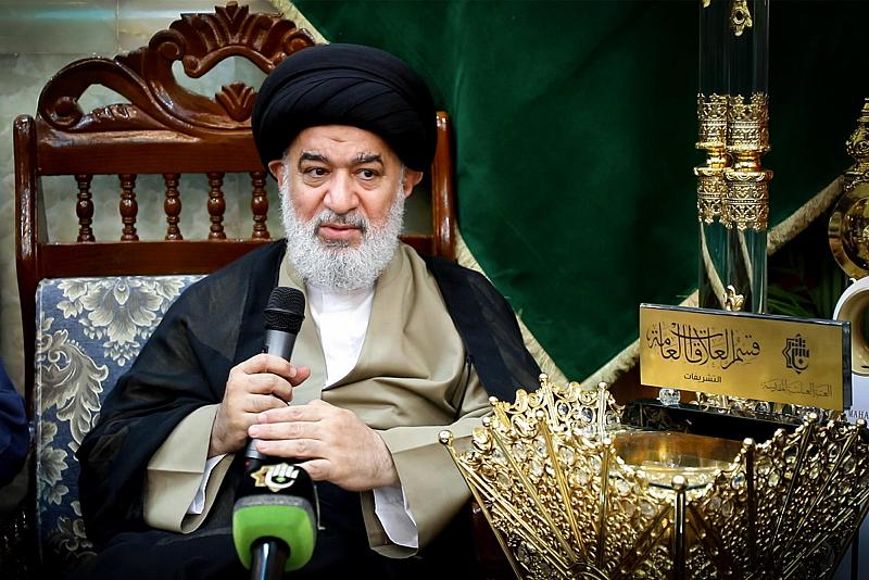 السيد الصافي يؤكد على أهمية ترسيخ وتعزيز مفهوم الشكر لله تعالى