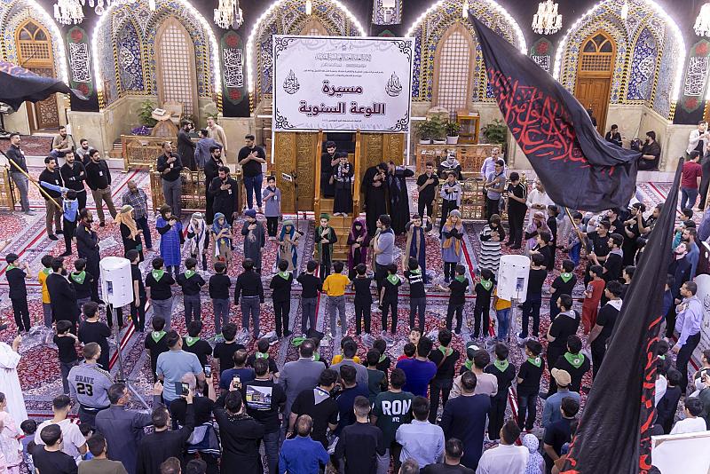 قسم الشؤون الفكرية ينظم مسيرته الكشفية السنوية بذكرى شهادة أمير المؤمنين (عليه السلام)