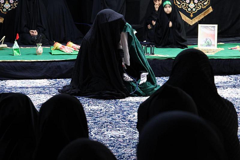 شعبة فاطمة بنت أسد تقيم مجلسًا عزائيًّا في ذكرى استشهاد السيدة رقية (عليها السلام)