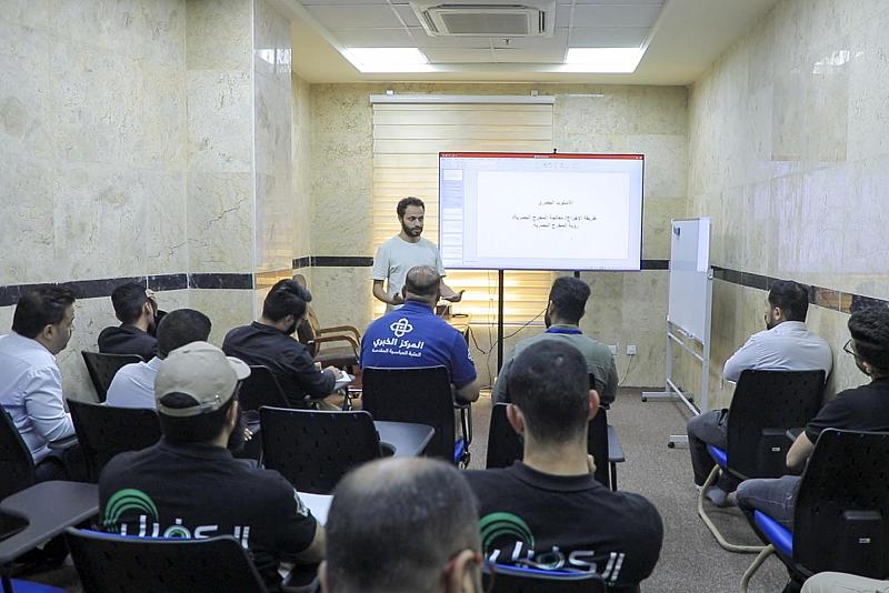 قسم الإعلام يواصل دورة الإخراج للمنتسبين لليوم الثاني على التوالي