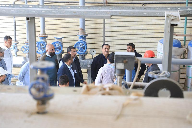 قسم المشاريع الهندسية يحقّق نسب إنجازٍ متقدّمة في مصنع المحاليل الوريدية