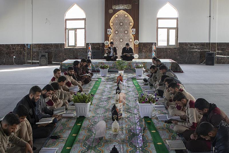العتبة العباسية المقدسة تُقيم ختمة قرآنية في مدينة الفردوس الترفيهية