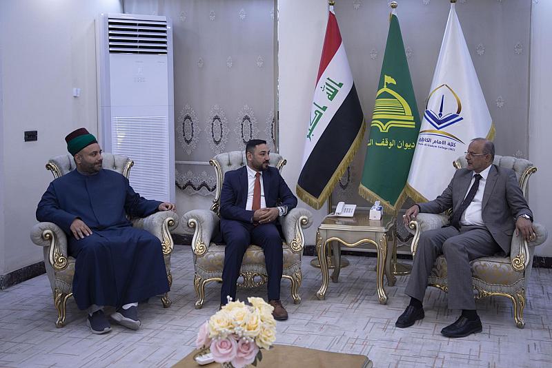 العتبة العباسية المقدسة تدعو كلية الإمام الكاظم (عليه السلام) الجامعة للمشاركة في حفل تخرج طلبة الجامعات