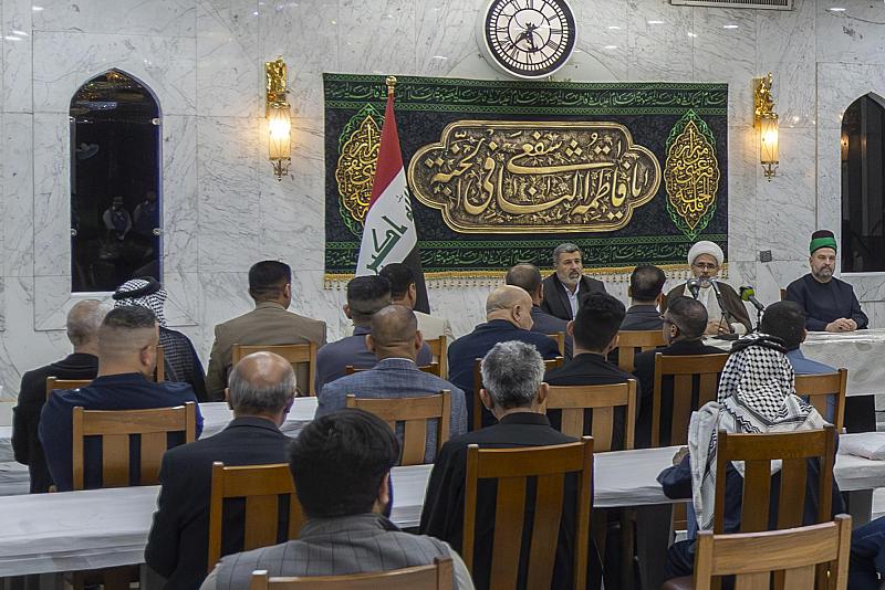 العتبة العباسية المقدسة تستضيف عددًا من عوائل الشهداء للوقوف على احتياجاتهم