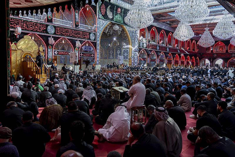 لليوم السابع تواليًا .. العتبة العباسية تواصل منهاجها العزائي في الصحن الشريف