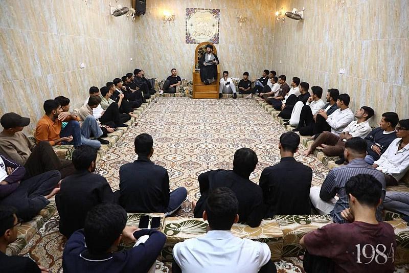 قسم الشؤون الفكرية ينظّم برنامجاً ثقافياً لوفد شبابي من ذي قار