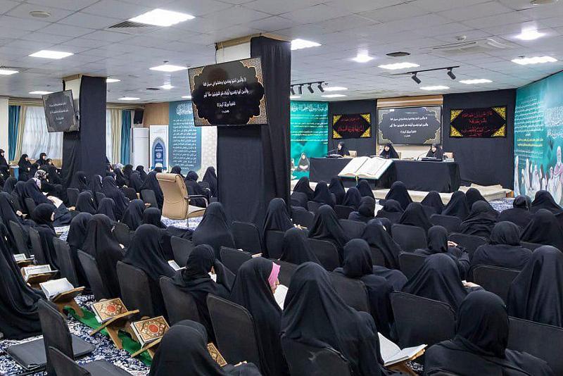 عبر محفل قرآني.. شعبة فاطمة بنت أسد تُحيي ذكرى وفاة السيدة خديجة (عليها السلام)