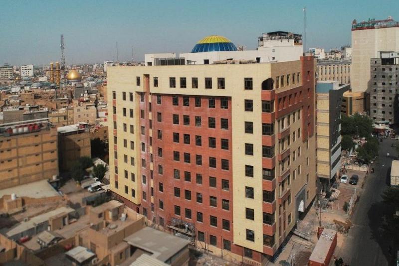 مجمّعُ أقسام العتبة العبّاسية المقدّسة يشهد مراحل إنجازٍ نهائيّة