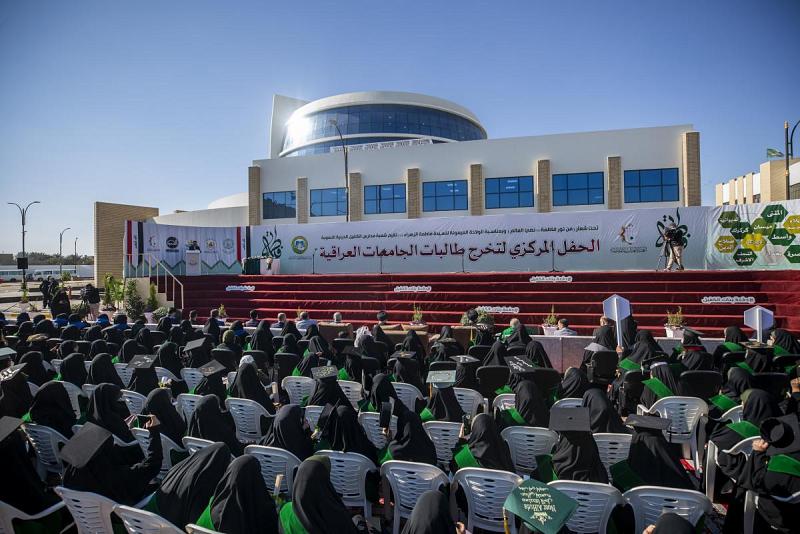 استعداداتٌ متواصلة لإقامة الحفل المركزيّ الرابع لطالبات الجامعات العراقيّة