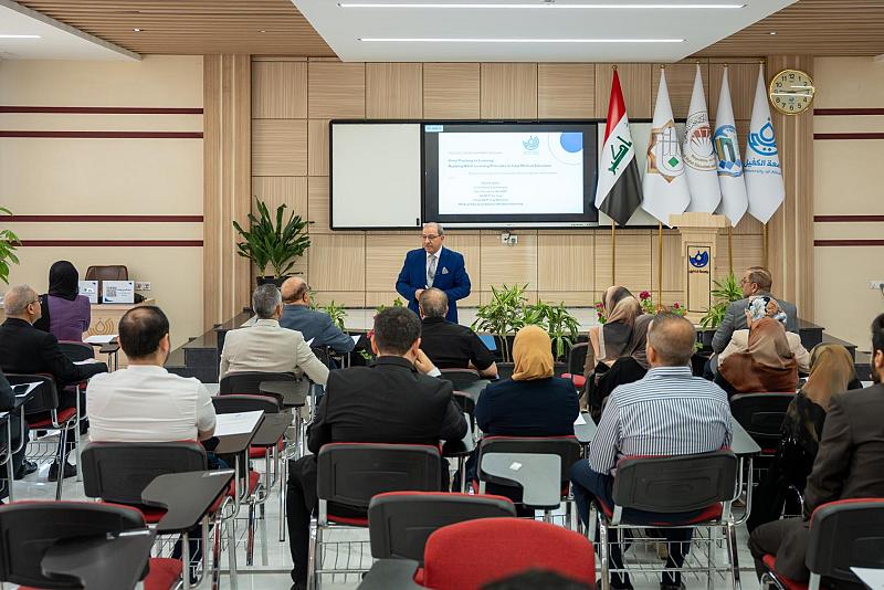 جامعة الكفيل تقيم ورشة حول توظيف أساليب التعليم الحديث في التدريس الطبي