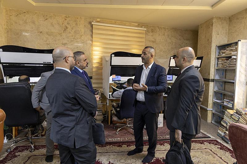 ضمن إجراءات الحصول على الاعتماد المؤسّسي.. وزارة التخطيط تطلع على عمل مركز الفهرسة ونظم المعلومات