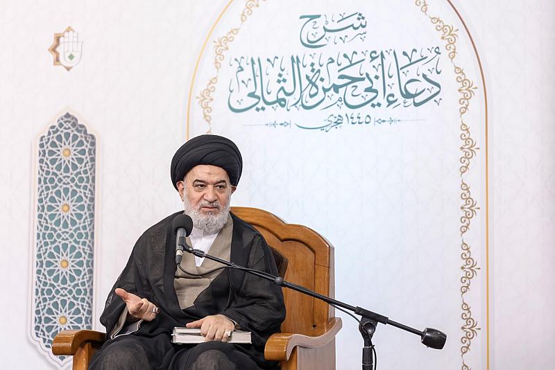 السيّد الصافي يقدّم المحاضرة الرمضانية الثامنة في شرح دعاء أبي حمزة الثمالي