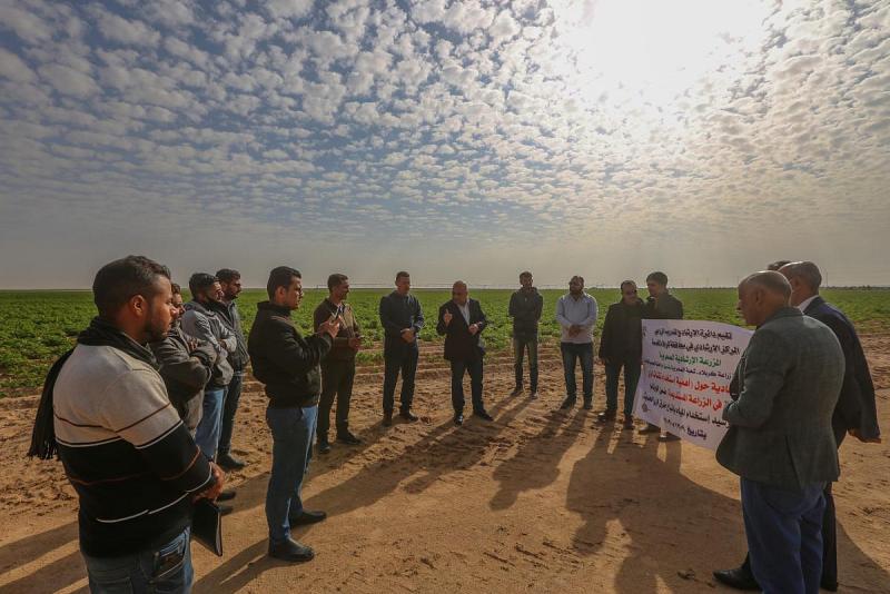 مشروعُ الفردوس الزراعيّ أنموذجٌ للمزرعة الإرشاديّة الصحراويّة