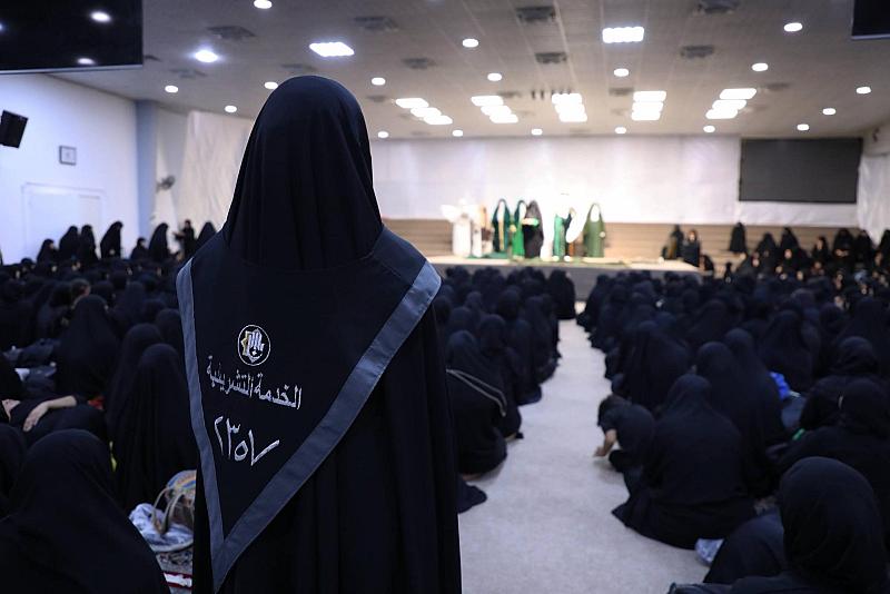 شعبة الخطابة النسوية تحيي أربعين الإمام الحسين (عليه السلام) في مجمع الشيخ الكليني