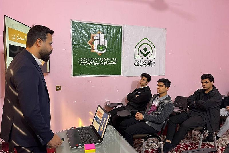قسم الشؤون الفكرية ينظم محاضرات لطلبة المدارس في ذي قار
