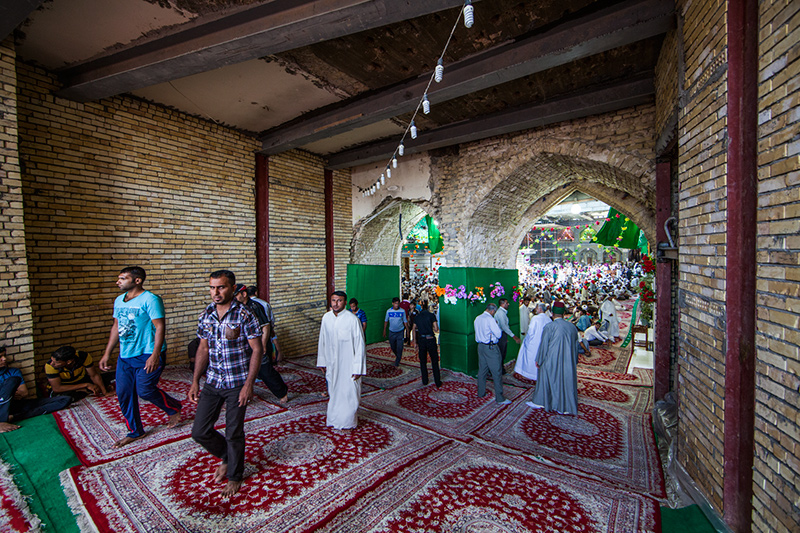 العتبة العباسية المقدسة تفتتح جميع أبواب الصحن الشريف ووضع خطة لتسهيل الانسيابية وحركة الزائرين
