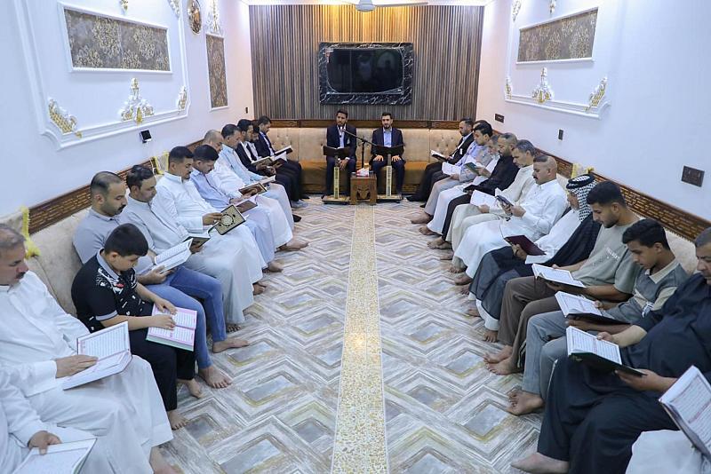 بذكرى يوم دحو الأرض.. المجمع العلمي يقيم محفلًا قرآنيًّا في الديوانية