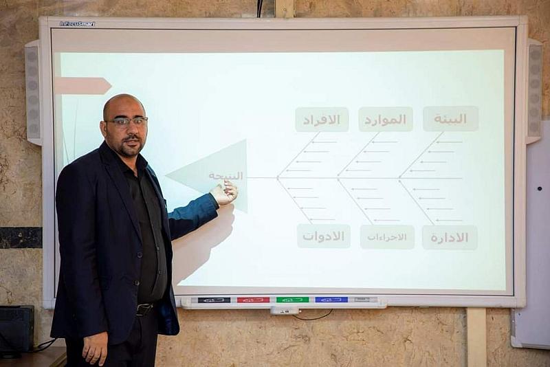 قسم التطوير يقيم ورشةً تدريبية حول تحليل المشاكل