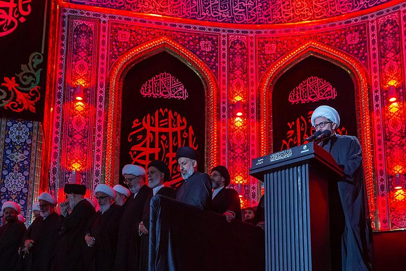 العتبة العباسية المقدسة تقيم مجلس عزاءٍ حسينيّ تزامنًا مع قدوم شهر المحرم