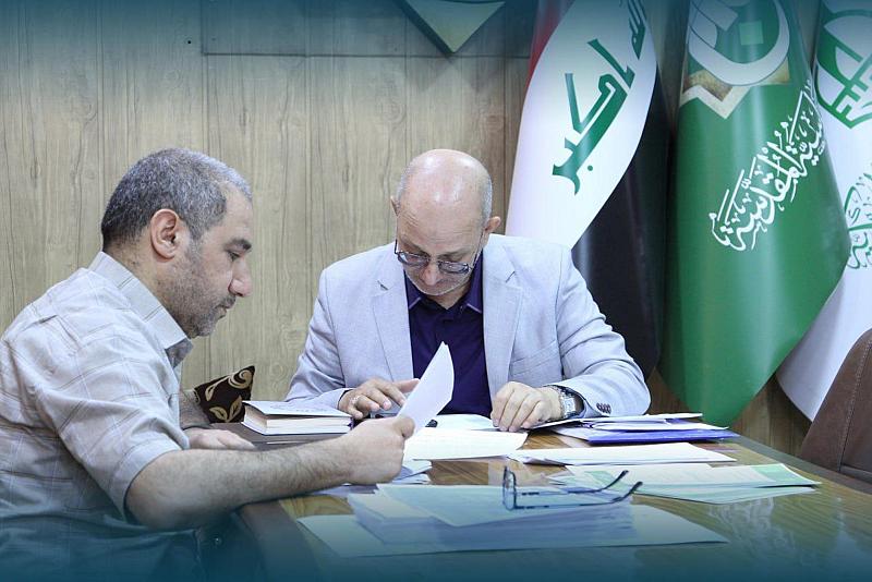 جمعية العميد العلمية تناقش الأعمال المدرجة ضمن أسبوع الإمامة الثاني