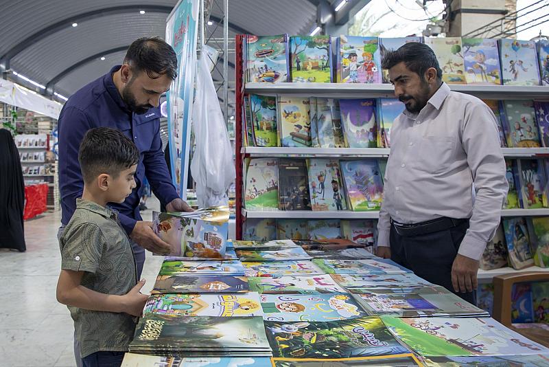 العتبة العباسية المقدسة تشارك في معرض كربلاء الدولي لكتاب الطفل