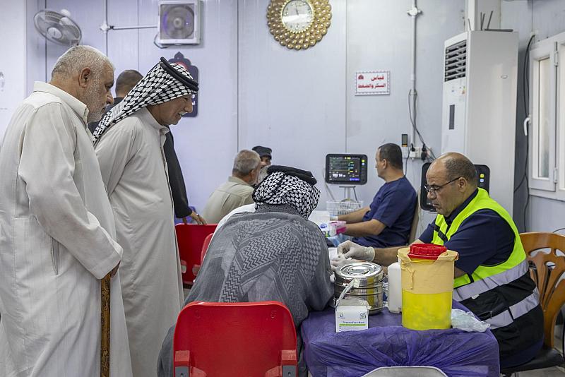 قسم الشؤون الطبية يقدم خدماته لزائري المرقدين الطاهرين في ليالي الجمع