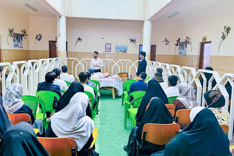 جامعة الكفيل تنظّم ورشة عن الإسعافات الأوليّة لملاكات معهد النور للمكفوفين