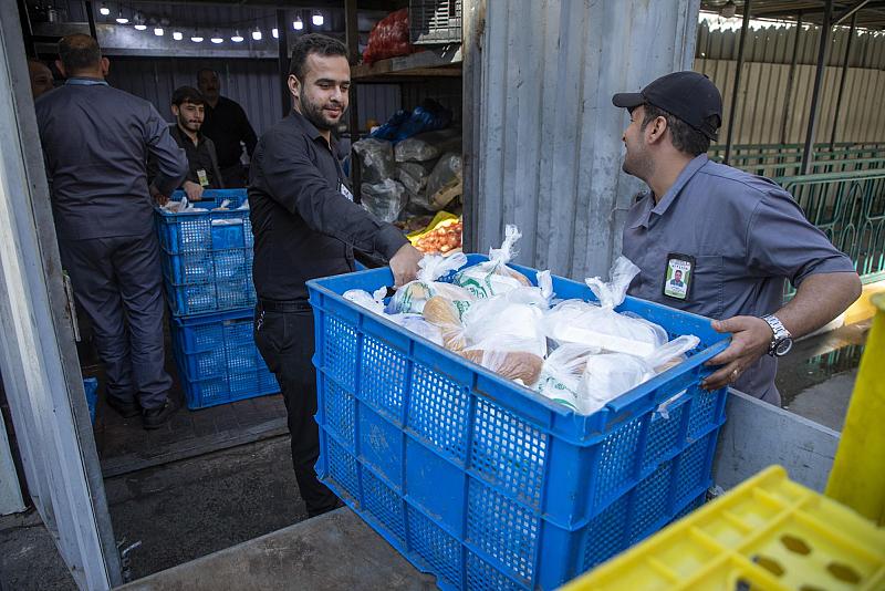  قسم المضيف يضاعف خدماته للزائرين بذكرى شهادة الإمام الكاظم (عليه السلام)
