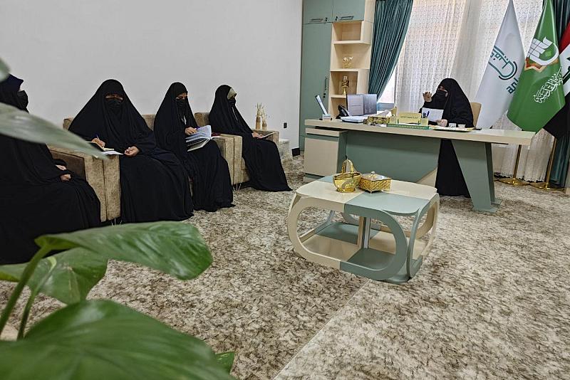 إذاعة الكفيل تعقد اجتماعًا لتحديد آلية التغطية الإذاعية لحفل تخرّج (بنات الكفيل)