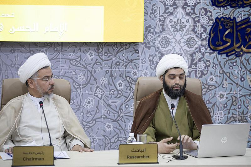 بحث يناقش انعكاس مسألة مطلاقيّة إمامة الإمام الحسن (عليه السلام) بالبحوث الفارسية