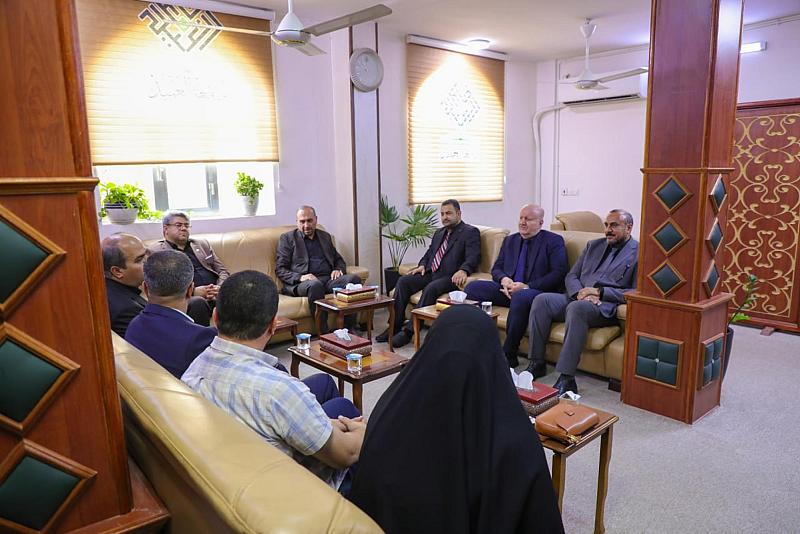 جامعة العميد وجامعة الإمام الرضا (عليه السلام) الدولية تبحثان تعزيز التعاون وتبادل الخبرات العلمية