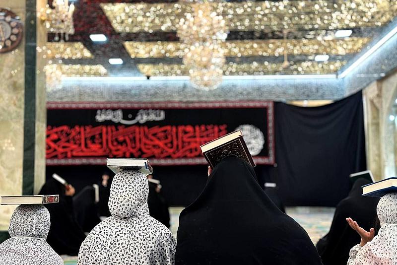شعبة التوجيه الديني النسوي تحيي ليلة القدر وتستذكر شهادة الإمام علي (عليه السلام)