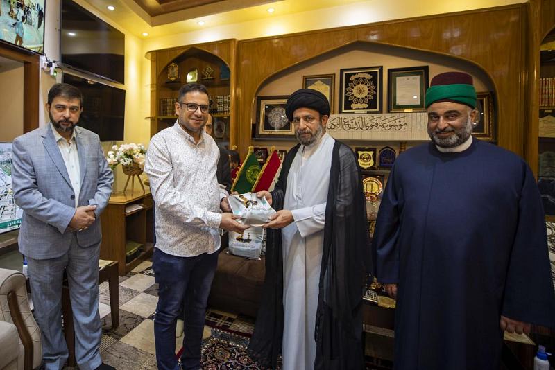 العتبة العباسية المقدسة تكرم الخطاطين الفائزين بمسابقة جائزة الثقلين لخط المصحف