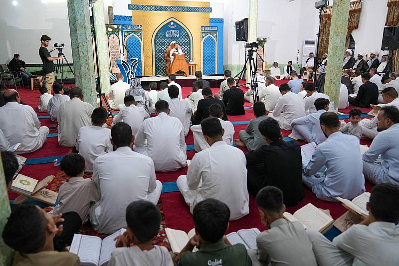 في المثنى.. المجمَع العلمي يقيم المحفل الثالث من أسبوع ولادة النور القرآني