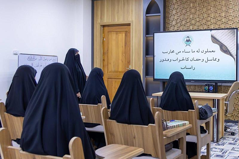 شعبة السيدة فاطمة بنت أسد (عليها السلام) تختتم دورة سنابل الخير